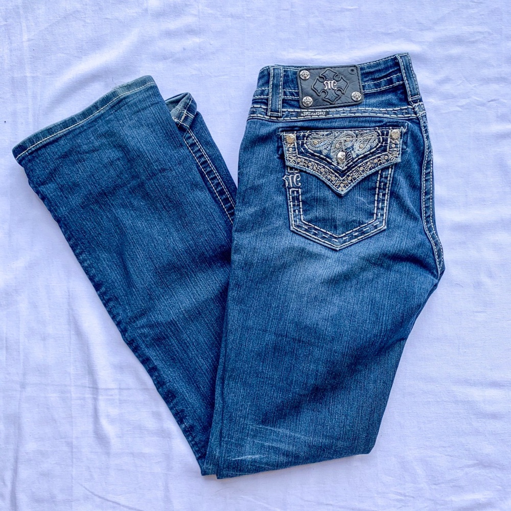 Miss Me Paisley Bootcut Jeans